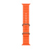 Orange Ocean Band, tubular molded high-performance fluoroelastomer with titanium buckle