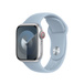 Light Blue Sport Band showing inside of pin-and-tuck closure, for a comfortable fit next to your skin