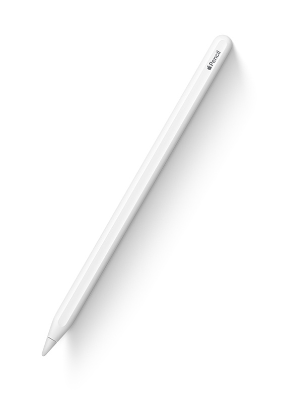 Apple Pencil (2nd generation), white, engraving reads, Apple Pencil, the word Apple represented by an Apple logo