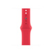 (PRODUCT)RED 運動型錶帶，展示滑順的氟橡膠材質搭配按插式錶扣。