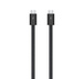 USB-C connectors on both ends of Thunderbolt 4 Pro cable.