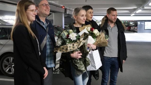 Thanks to pressure from Switzerland, Natalia Hersche was finally freed. She had been behind bars for 18 months. © Natalia Hersche