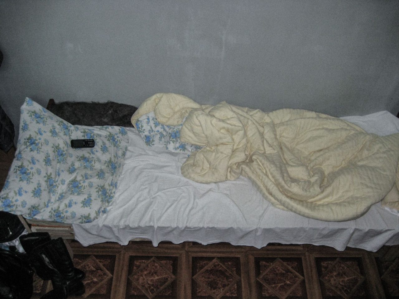 Спальное место одной из паломниц фото: Диана Хачатрян