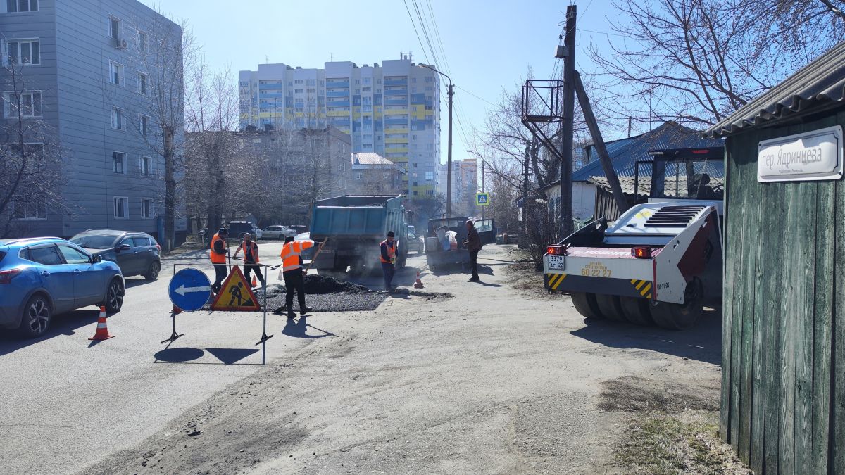 Восстановление благоустройства в Барнауле