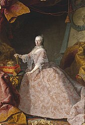 Maria Theresia of Austria at the Age of 35 Martin van Meytens, 1752-1753