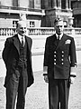 George VI meeting Clement Attlee in 1945
