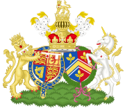 Coat of Arms of William and Catherine, the Duke and Duchess of Cambridge