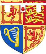 Arms of Prince William, Earl of Strathearn