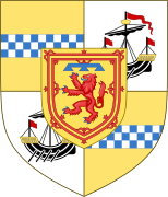 Shield of Arms of the Duke of Rothesay