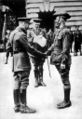 King George V presents Cpl. George Howell with the Victoria Cross, 21 July 1917