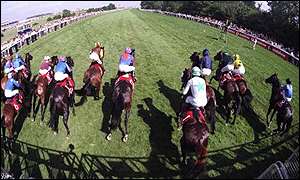 A good position at the start is crucial at Epsom
