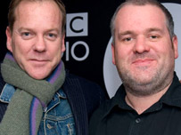 Kiefer Sutherland and Chris Moyles