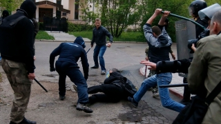 Проукраинское шествие в Донецке завершилось бойней
