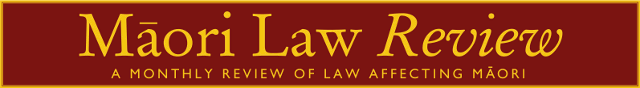 Māori Law Review logo