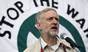 Jeremy Corbyn at an anti-war protest to mark the eleventh anniversary of the start of the war in Afghanistan, in Oct 2012