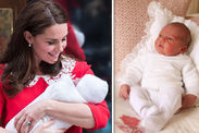 Kate Middleton photos royal baby Prince Louis Princess Charlotte first official pictures