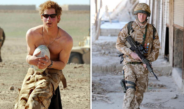 prince harry iraq real reason army armed forces