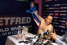 Snooker World Championship Mark Williams press conference naked video