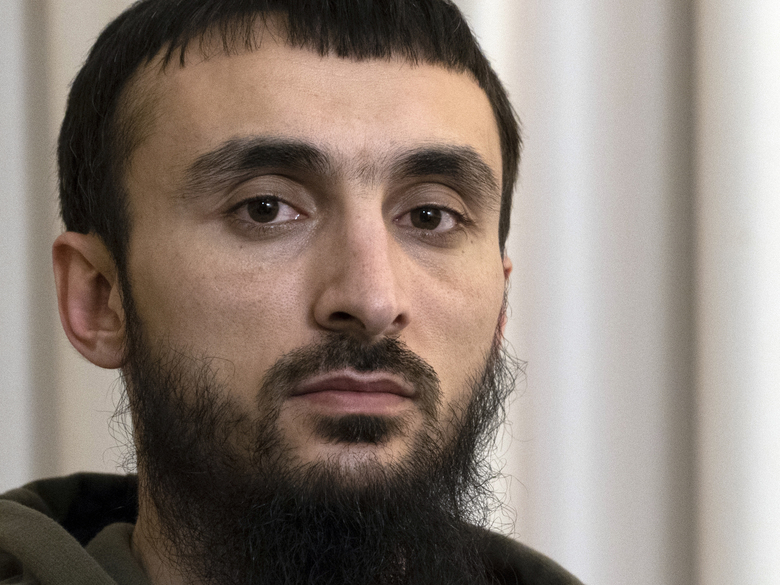 FILE – In this Wednesday, Nov. 14, 2018 file photo, Tumso Abdurakhmanov, the 32-year-old Chechen video blogger, is photographed during an interview with The Associated Press somewhere in Poland. Amnesty International is calling on Poland not to deport Tumso Abdurakhmanov who is being sought by Russia. (AP Photo/Francesca Ebel, File)