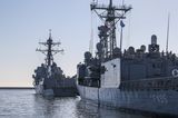 NATO SNMG1 Warships visit Gdynia Port