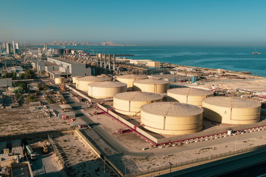 Нефтехранилища в Саудовской Аравии