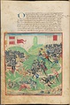 Битва при Моргартене. «Бернская хроника» Диболда Шиллинга Старшего. Около 1483 г.