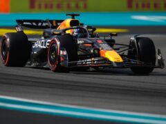 Max Verstappen eased to Miami Sprint victory (AP Photo/Rebecca Blackwell)