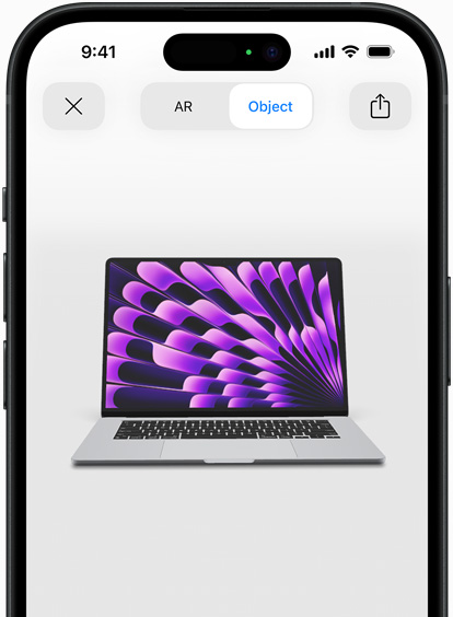 iPhone’da AR deneyimiyle gösterilen Uzay Grisi MacBook Air’e ilk bakış