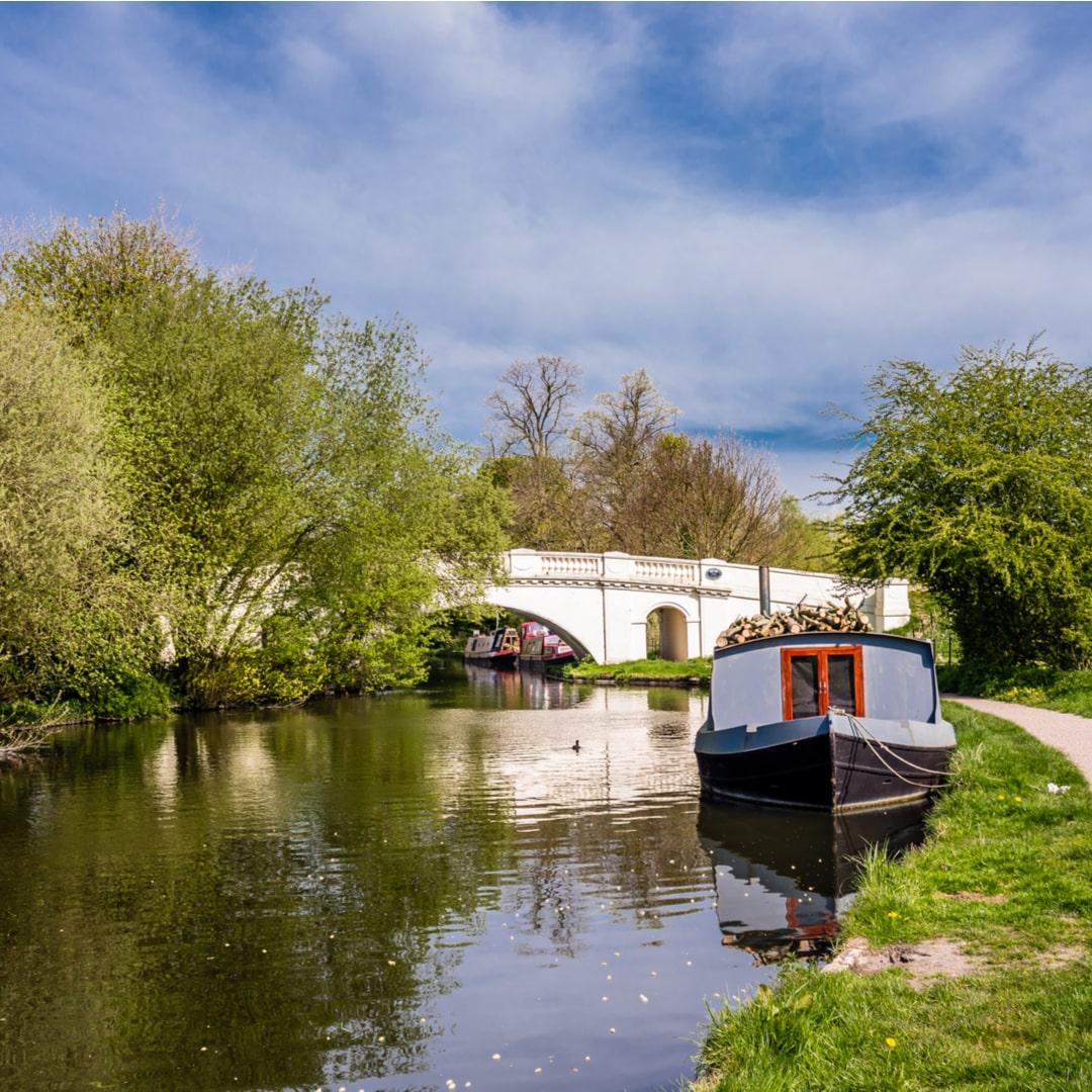 Boats on Watford Locks