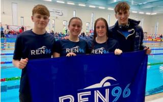 Talented swimmers impress at prestigious event