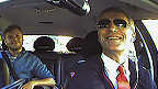 Премьер-министр Норвегии Йенс Столтенберг в качестве водителя такси