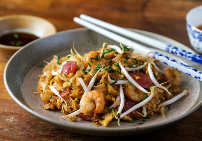 Char kway teow is Malaysia’s most famous street food