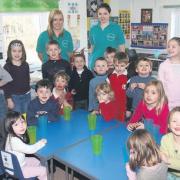 Play school at Llanymynech Community Centre in 2008. Image: Archive