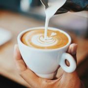 Stock image of a cup of coffee