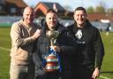 Co managers Bernard Morley (left) and Anthony Johnson (right) guided Radlciffe to the NPL Premier Division title Picture: Barkley Costello