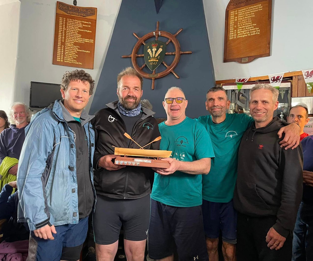 Aberystwyth Rowers begin season with trophies