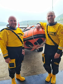 Shopkeeper takes helm of New Quay’s inshore lifeboat