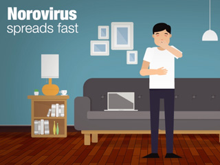 Graphic: Norovirus spreads fast