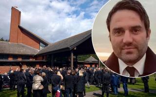 'Cheeky chappy' George Gilbey remembered as over 100 people celebrate star at funeral