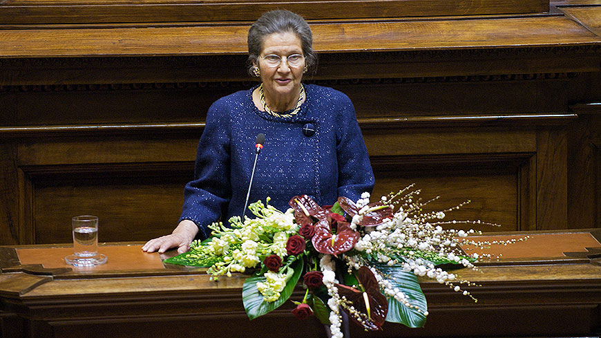 Simone Veil, laureate of the North-South Prize 2007