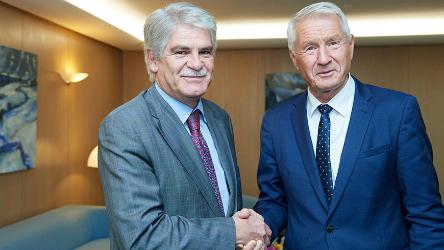 Spokesperson of the Secretary General: Meeting between Secretary General Jagland and the Foreign Minister of Spain, Alfonso Dastis Quecedo