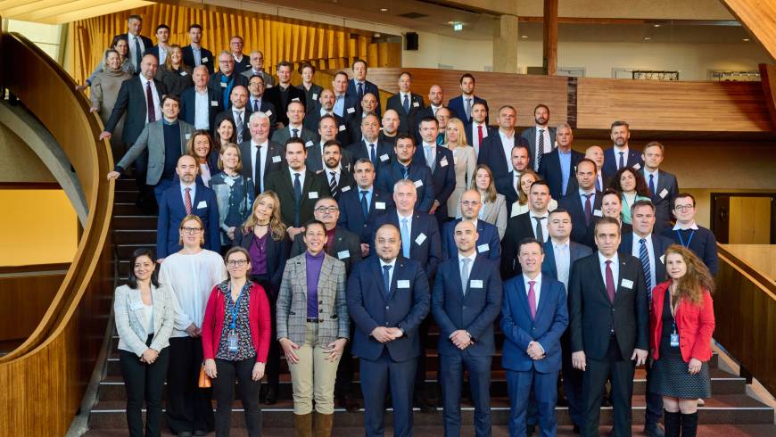 The Committee of the Saint-Denis Convention and its Ad hoc Working Group on UEFA EURO 2024 meet in Strasbourg