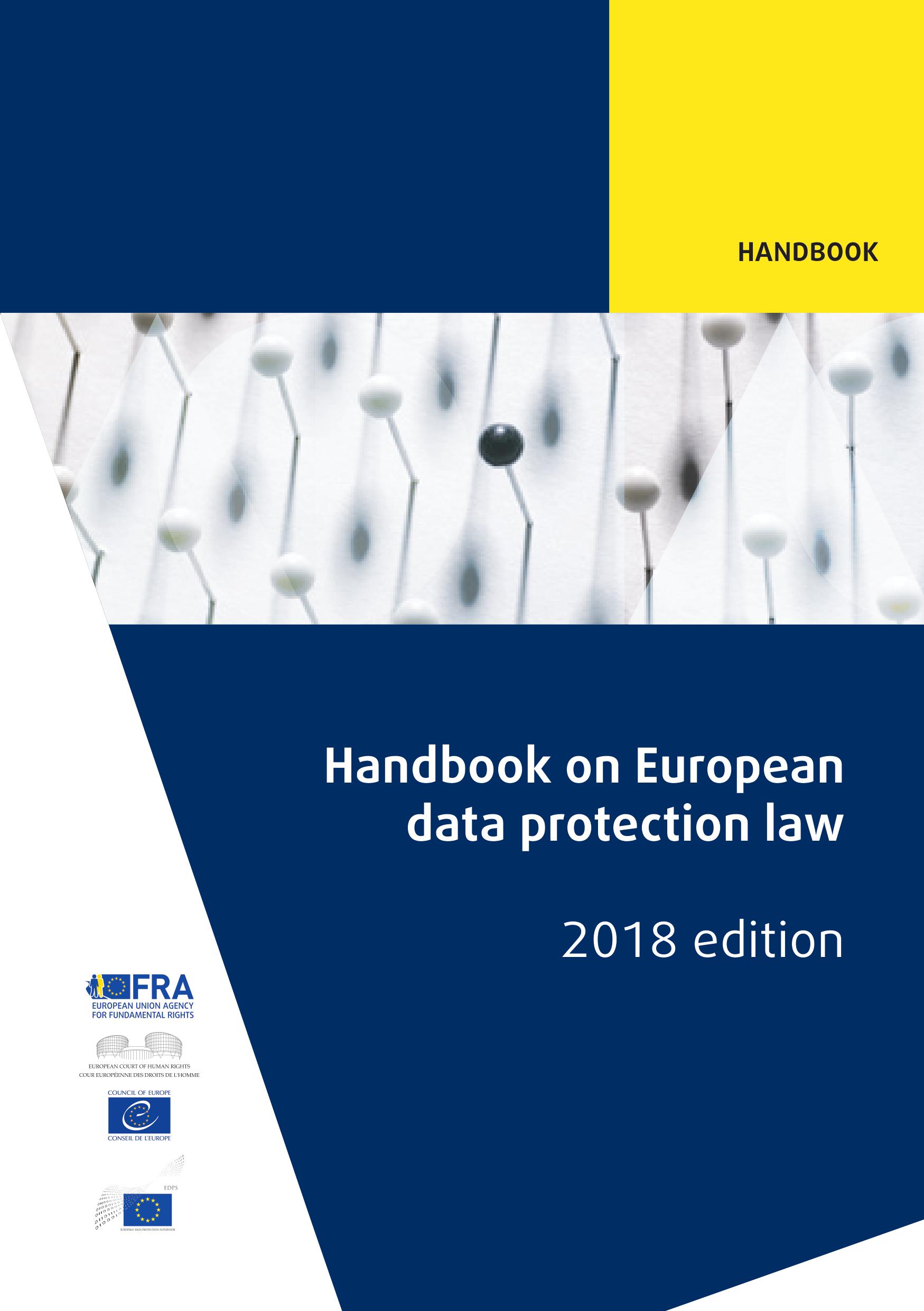 Handbook on European data protection law