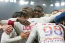 Lyon’s win over Monaco saw Paris St Germain crowned Ligue 1 champions (Laurent Cipriani/AP)