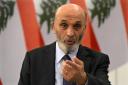 Lebanese Christian leader Samir Geagea blasted Hezbollah for opening a front with Israel to back up its ally Hamas, saying it has harmed Lebanon without making a dent in Israel’s crushing offensive in the Gaza Strip (Hussein Malla/AP)