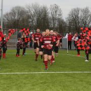 Cumnock Rugby Club pre-lockdown.