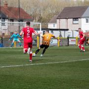 Auchinleck Talbot led in the match before Beith levelled and the points were shared.