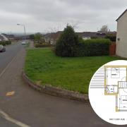 Plans have been submitted to build a house on this site at the corner of Hamilton Avenue and Lochlea Avenue.