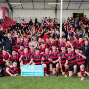 Cumnock Rugby Club made history at the weekend as they won the National Shield at Silver Saturday.