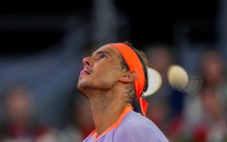 Rafael Nadal was beaten in Madrid (Manu Fernandez/AP)